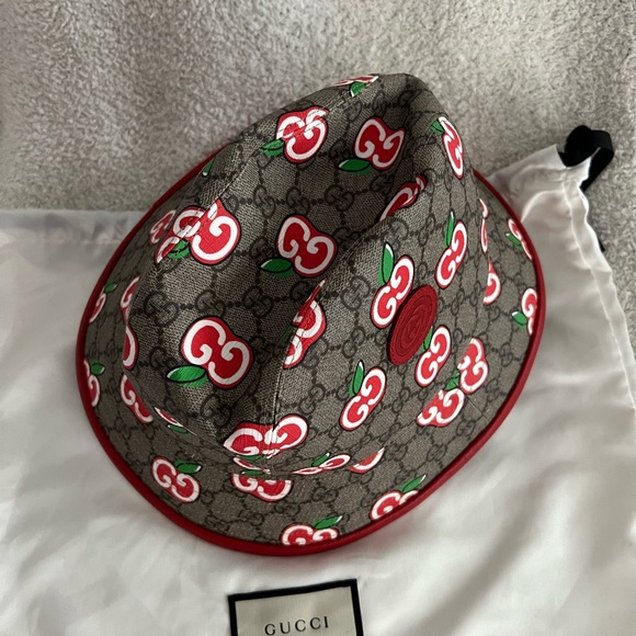 New with Tag Gucci Fedora Pomme Hat - Picture 10 of 12